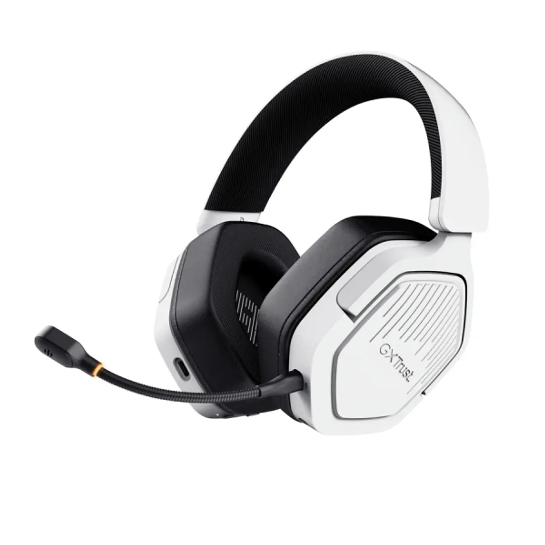 Trust GXT 493PS Carus Auriculares Inalambricos para PS5 -Bluetooth - Hasta 70 Horas Autonomia - Color Blanco 1