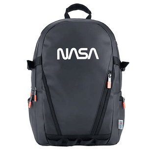 Dohe Mochila Grande de Nasa - Fabricada en Poliester Impermeable - Compartimento Acolchado para Portatil - Cintas Laterales de Refuerzo - Bolsillos La