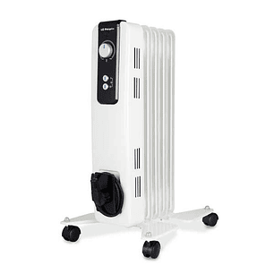 Orbegozo RH Compacto Radiador de Aceite - Potente y Silencioso - 2 Niveles de Potencia - Termostato Regulable - Seguridad Garantizada - Facil de Trans