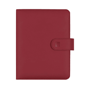 Finocam Open Troya Agenda Organizador - Anual 2026 - Formato 1000 - 205x43x249mm - Semana Vista en Vertical - Color Burdeos