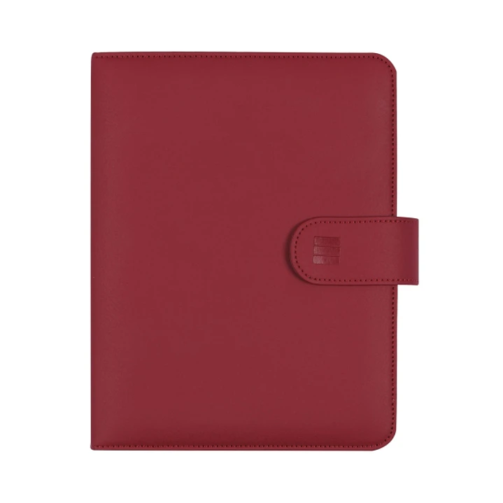 Finocam Open Troya Agenda Organizador - Anual 2026 - Formato 1000 - 205x43x249mm - Semana Vista en Vertical - Color Burdeos 1