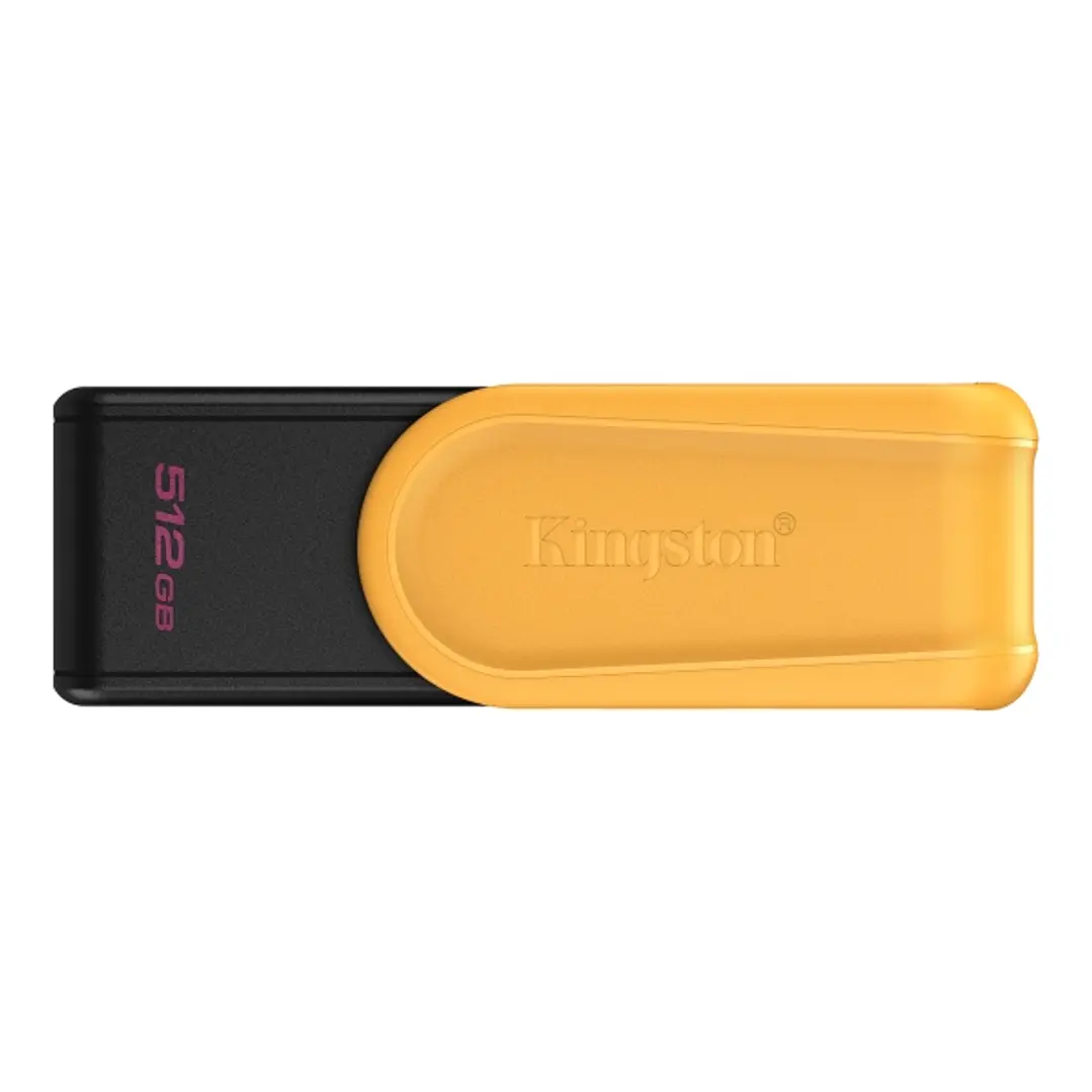 Kingston DataTraveler Exodia Memoria USB 512GB - USB 3.2 Gen 1 - Tapa Giratoria - Color Amarillo 1