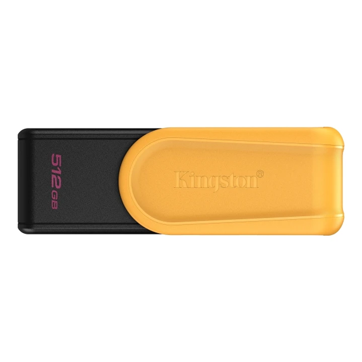 Kingston DataTraveler Exodia Memoria USB 512GB - USB 3.2 Gen 1 - Tapa Giratoria - Color Amarillo 1
