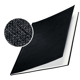 Leitz Pack de 10 Tapas Rigidas Impressbind 7mm - Capacidad de 36-70 Hojas A4 - Encuadernacion de Alta Calidad - Exterior Superficie de Lino Lacada - P