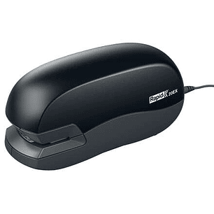 Rapid 20EX Fixativ Grapadora Electrica de Sobremesa - Hasta 20 Hojas - Utiliza Grapas 24/6 y 26/6 - Color Negro