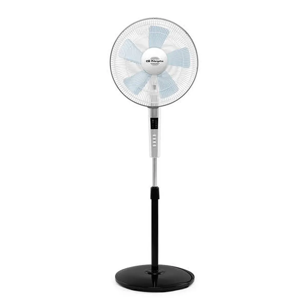 Orbegozo SF 2140 Ventilador de Pie Multifuncional - Potente Caudal de Aire - 3 Modos de Funcionamiento - Temporizador de hasta 15 Horas - Mando a Dist 1