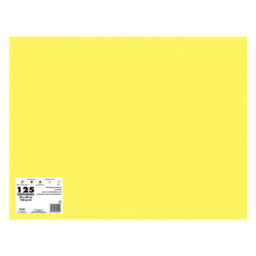 Dohe Cartulinas de Colores de 180 G/M2 - PH Neutro - Libres de Cloro Elemental - Colorantes Directos Biodegradables - para Impresion Offset, Inyeccion 1