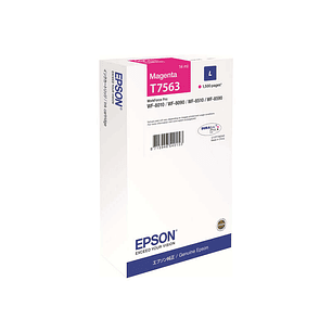 Epson T7563 Magenta Cartucho de Tinta Original - C13T756340/C13T75634N