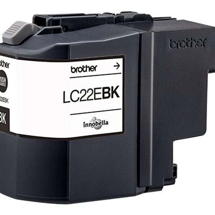 Brother LC22E Negro Cartucho de Tinta Original - LC22EBK 1