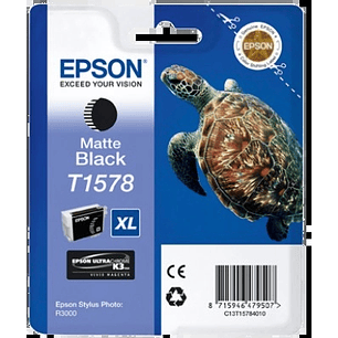 Epson T1578 Negro Mate Cartucho de Tinta Original - C13T15784010