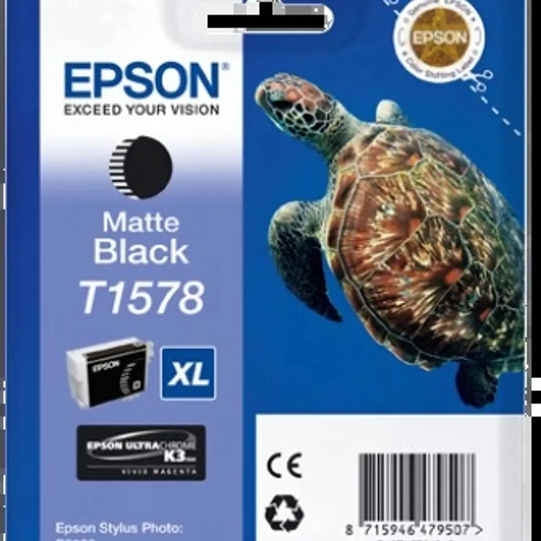 Epson T1578 Negro Mate Cartucho de Tinta Original - C13T15784010 1