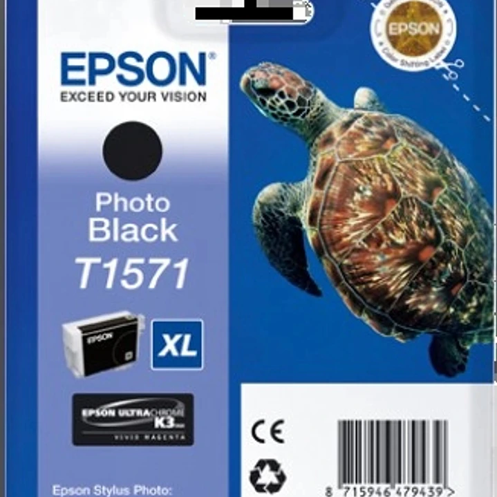 Epson T1571 Negro Photo Cartucho de Tinta Original - C13T15714010 1