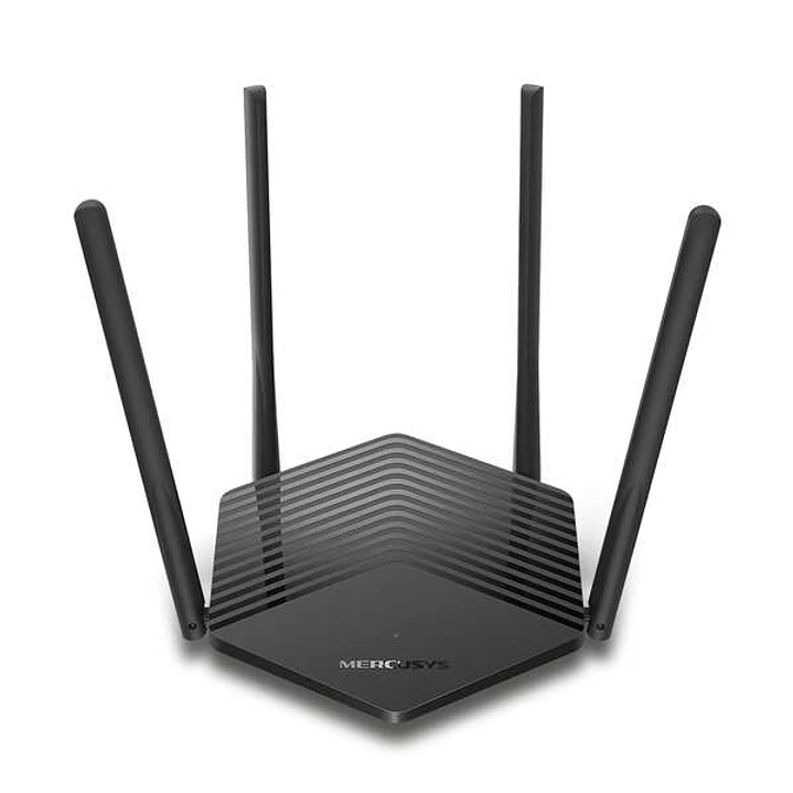 Mercusys MR60X Router Inalambrico WiFi 6 Doble Banda - 3 Puertos 10/100/1000Mbps - 4 Antenas 5dBi 1