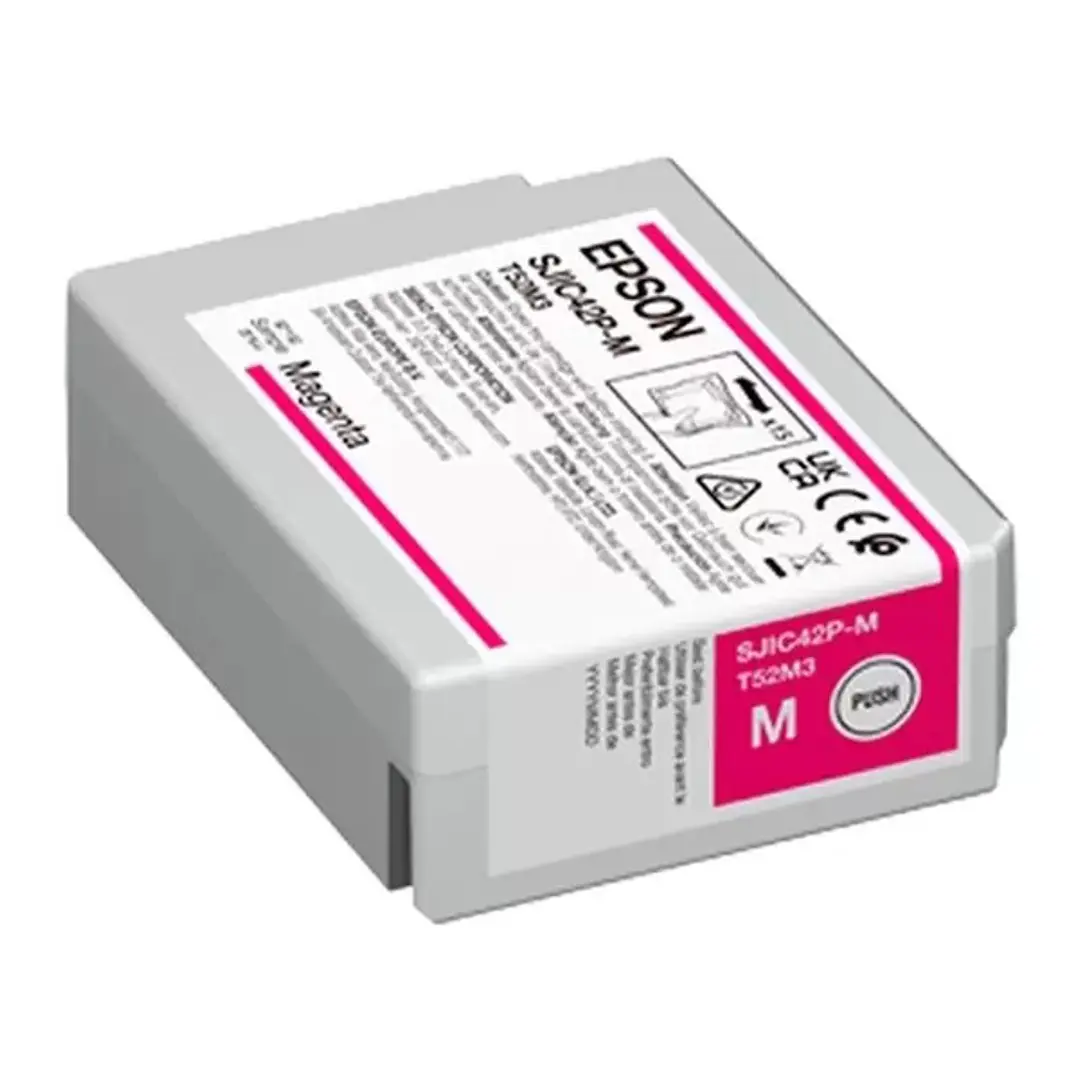 Epson SJIC42P-M Magenta Cartucho de Tinta Original - C13T52M340 1