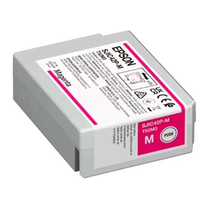 Epson SJIC42P-M Magenta Cartucho de Tinta Original - C13T52M340 1