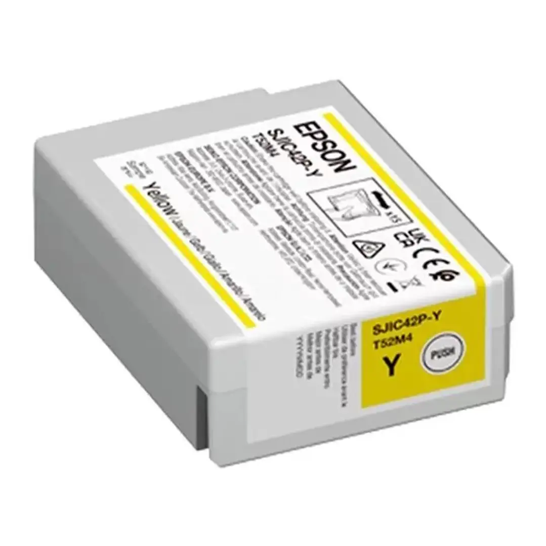 Epson SJIC42P-Y Amarillo Cartucho de Tinta Original - C13T52M440 1