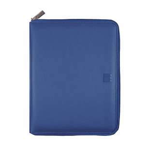 Finocam Open Clan Agenda Organizador en Catalan - Anual 2026 - Cierre de Cremallera - Formato 500 - 170x40x220mm - Semana Vista en Vertical - Color Az