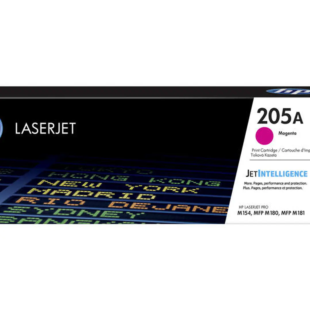 HP CF533A Magenta Cartucho de Toner Original - 205A 1