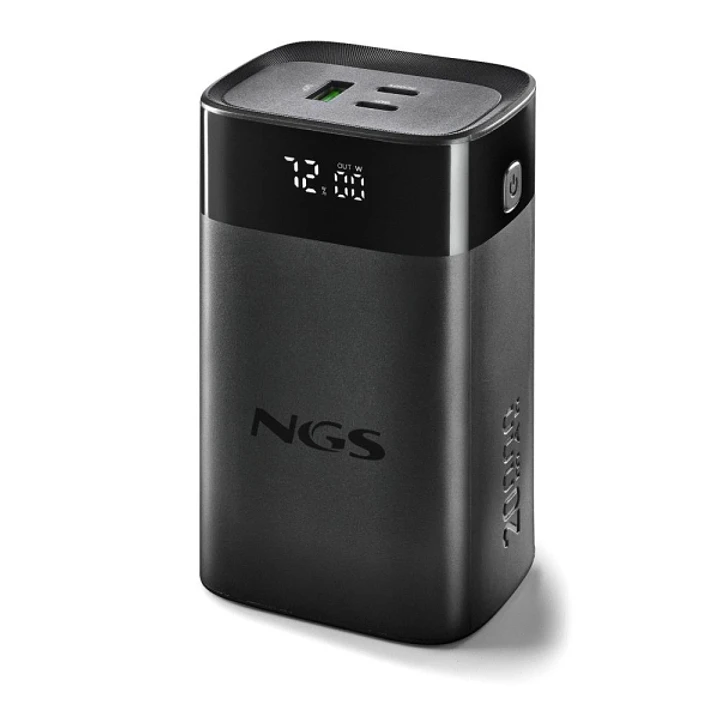 NGS TWIX20 Powerbank 20000mAH 65W PD y QC - USB-A, USB-C - Color Negro 1