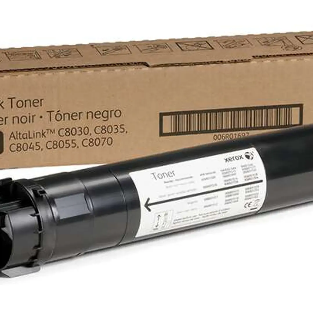 Xerox Altalink C8030/C8035/C8045/C8055/C8070 Negro Cartucho de Toner Original - 006R01697 1