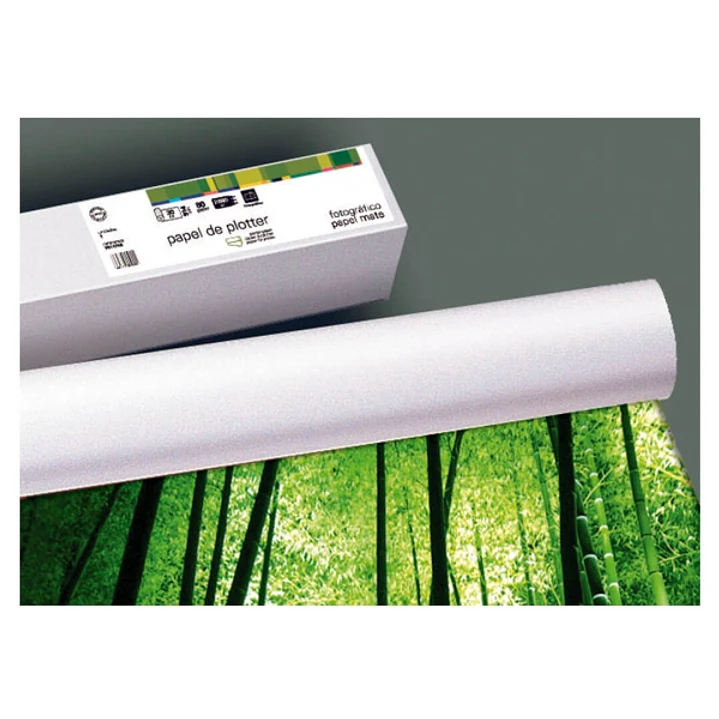 Fabrisa Bobina de Papel para Plotter Mate 140gr - Medidas 914mm x 30m 1