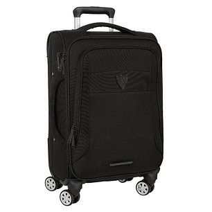 Safta Sevilla FC Business Maleta Trolley de Cabina 20 - Cierre con Candado - Bolsillo para Portatil - Ruedas Giratorias - Protecciones Laterales - 35