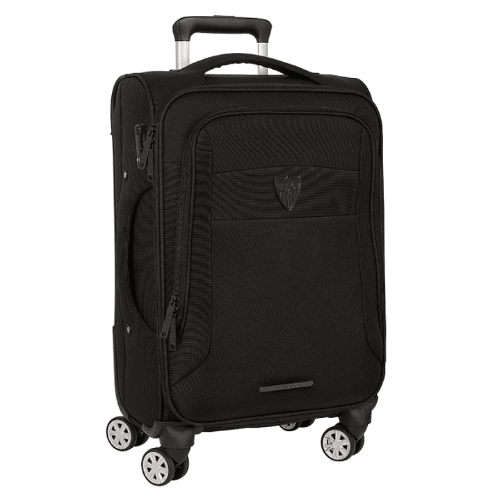 Safta Sevilla FC Business Maleta Trolley de Cabina 20 - Cierre con Candado - Bolsillo para Portatil - Ruedas Giratorias - Protecciones Laterales - 35 1