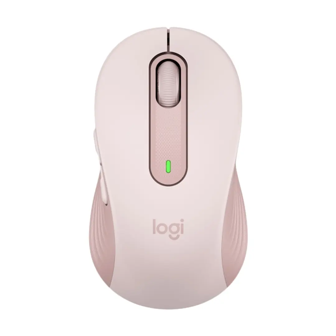 Logitech Signature M650 M Raton Inalambrico USB 2000dpi - 5 Botones - Uso Diestro - Color Rosado 1