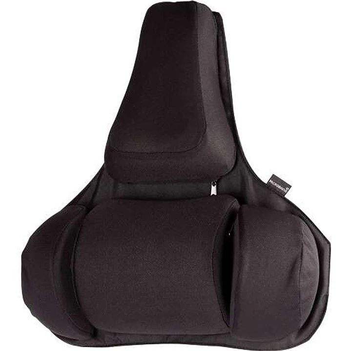 Fellowes Ultimate Professional Series Respaldo Lumbar - Seccion Central para Columna - Sistema de Triple Enganche - Color Negro 1