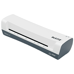 Leitz iLAM Home A4 Plastificadora - Hasta Tamaño A4 - Velocidad 300mm/min - Calentamiento en 3 Minutos - Grueso Bolsa 75 y 125mic - Incluye Paquete de