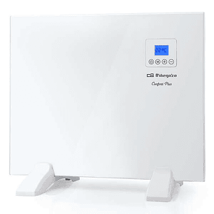 Orbegozo REH 500 a Panel Radiante - Diseño Slim en Blanco - Mando a Distancia - Programacion Diaria y Semanal - Proteccion contra Sobrecalentamiento -