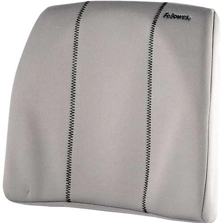 Fellowes Smart Suites Respaldo de Espuma Ergonomico - Espuma de Alta Densidad - Correa Ajustable - Color Gris 1