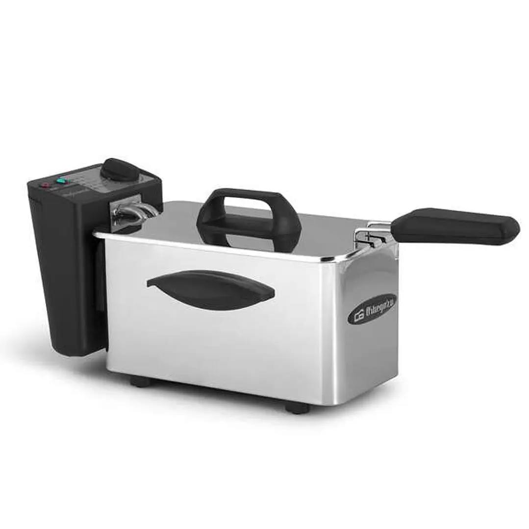 Orbegozo Freidora Electrica FDR 16 - 1.5 Litros - Termostato Regulable - Tapadera Extraible - 1500W 1