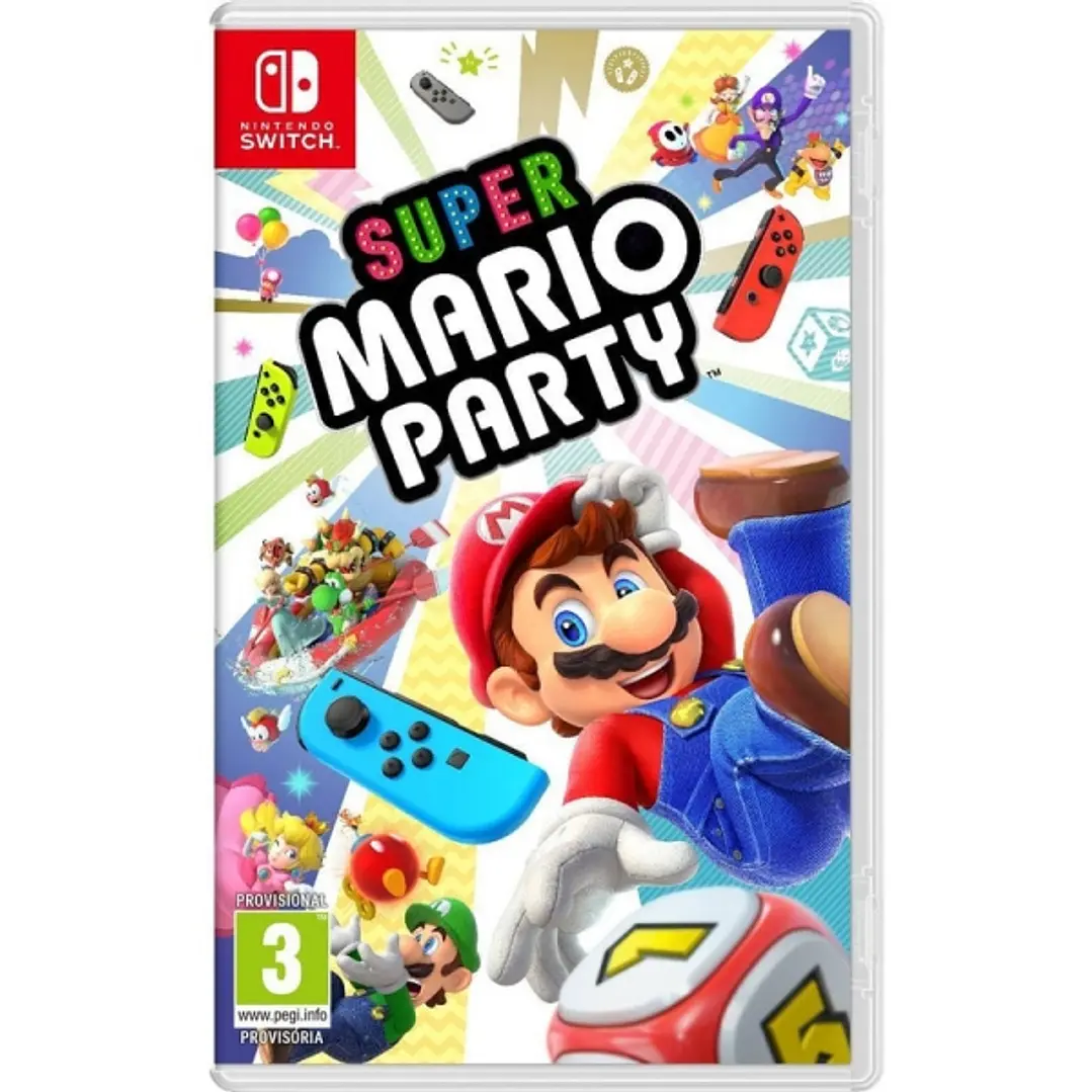 Nintendo Videojuego Super Mario Party para Consola Nintendo Switch - Genero Fiesta/Minijuegos/Estrategia Ligera - PEGI 3 1