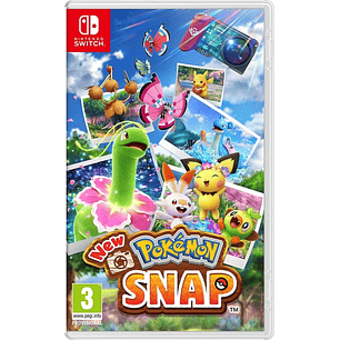 Nintendo Videojuego New Pokemon Snap para Consola Nintendo Switch - Genero Aventura/Fotografia/Exploracion - PEGI 3