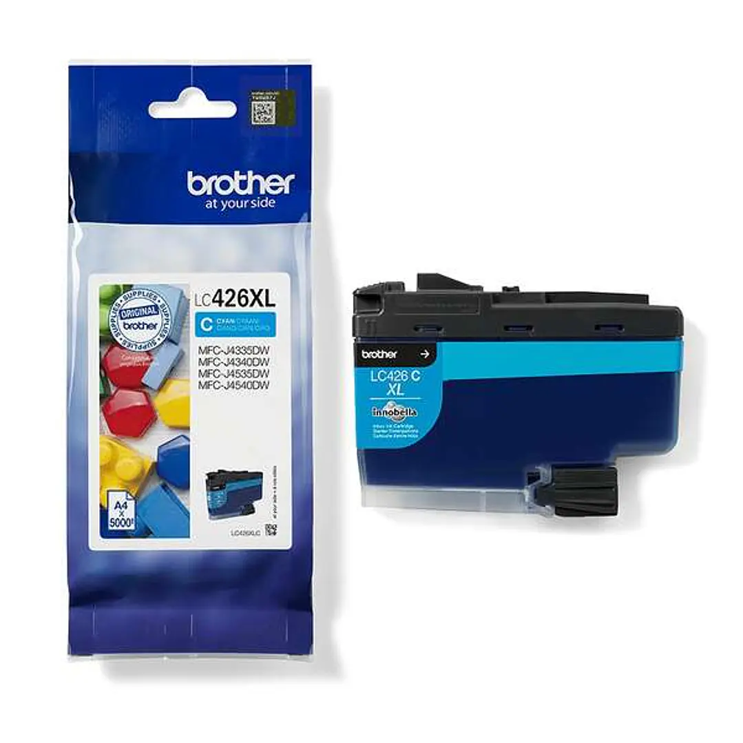 Brother LC426XL Cyan Cartucho de Tinta Original - LC426XLC 1