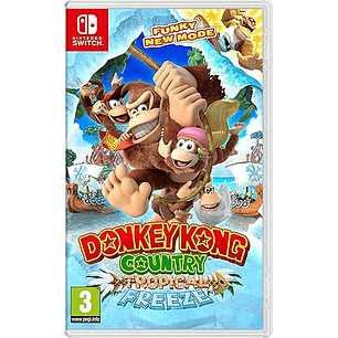 Nintendo Videojuego Donkey Kong Country: Tropical Freeze para Consola Nintendo Switch - Genero Plataformas/Aventura - PEGI 3