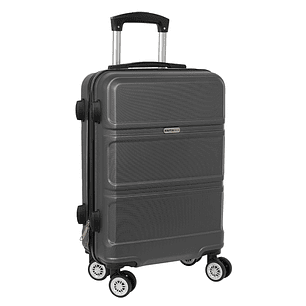 Safta Travel Maleta Trolley de Cabina 20 - Cierre con Candado - Interior Forrado - Cintas con PVC - Ruedas Giratorias - Asa Extensible - 40.1 L - 345