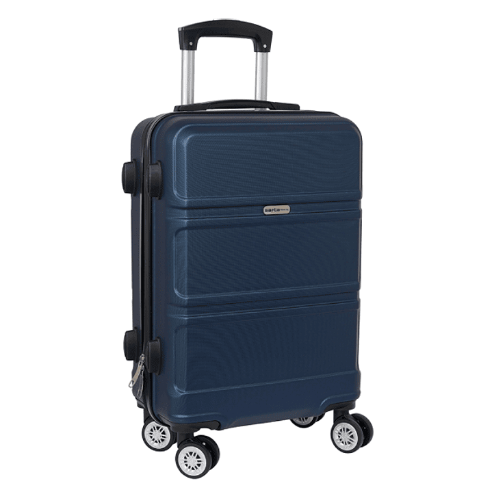 Safta Travel Maleta Trolley de Cabina 20 - Material Resistente ABS y PC - Cierre con Candado - Interior Forrado y Bolsillos - Ruedas Giratorias 360°  1