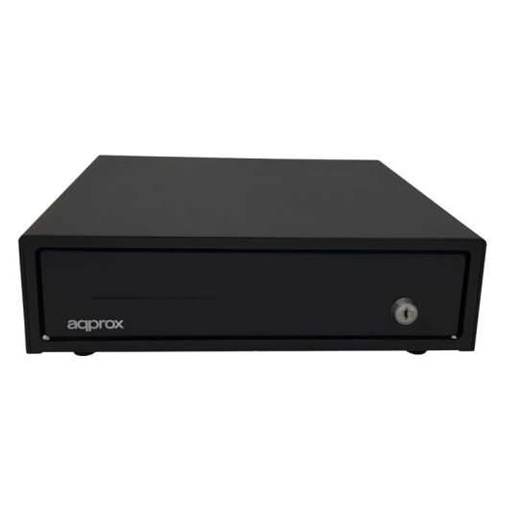 Approx Cajon Portamonedas Electrico - 8 Compartimentos - Apertura Manual y Automatica - Conexion RJ11 1