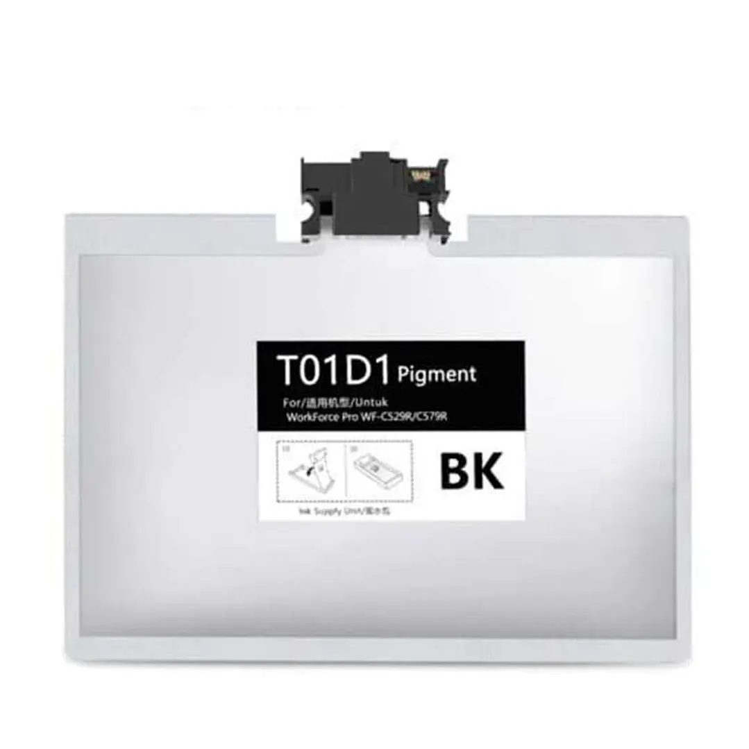 Epson T01D1/T01C1 Negro Cartucho de Tinta Pigmentada Generico - Reemplaza C13T01D100/C13T01C100 1