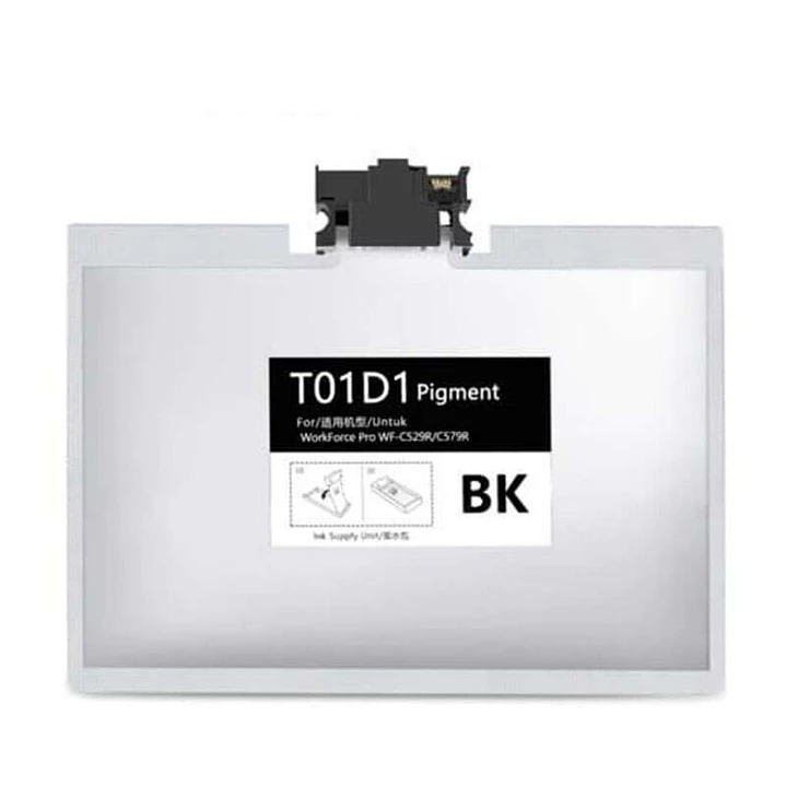 Epson T01D1/T01C1 Negro Cartucho de Tinta Pigmentada Generico - Reemplaza C13T01D100/C13T01C100 1