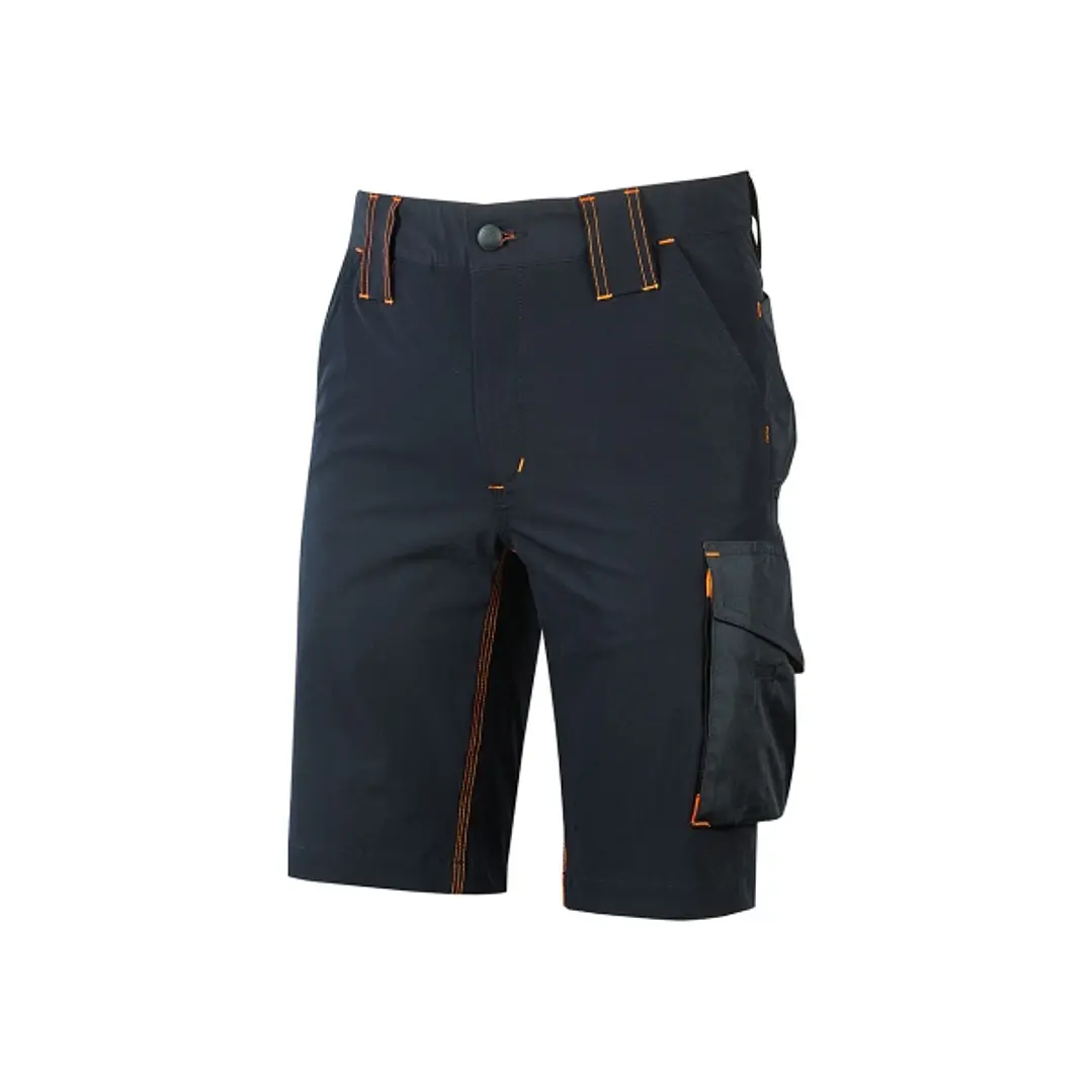 Upower Mercury Pantalon Corto Resistente y Transpirable - Talla L - Tejido U-4 Stretch, Proteccion DPI1, Bolsillos Funcionales, Ajuste Innovador, Seca 1