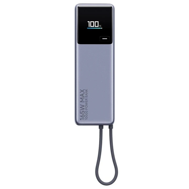 Xiaomi 165W PowerBank 10000mAh con Cable Integrado - 1x USB-C y Cable USB-C - Con Salida Combinada de hasta 165W 1