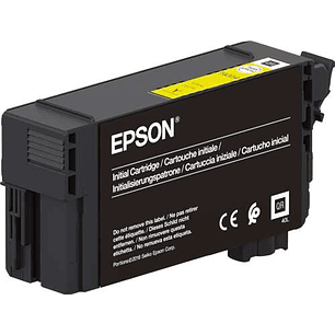 Epson T40D4 Amarillo Cartucho de Tinta UltraChrome XD2 Original C13T40D440