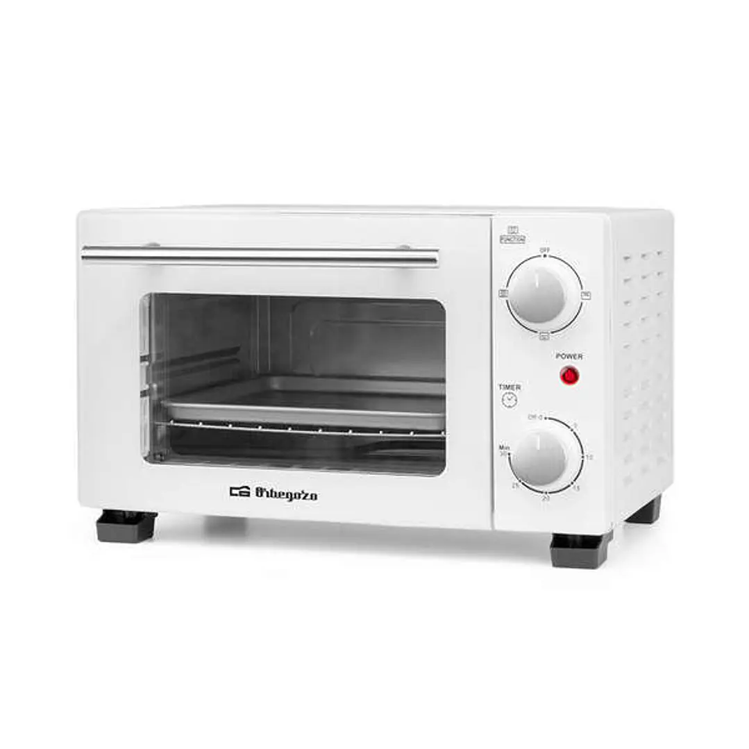 Orbegozo HO 975 Horno Electrico Multifuncion - Potente y Versatil - Ideal para Asar - Gratinar y Calentar - con Capacidad de 10 Litros y Temporizador  1