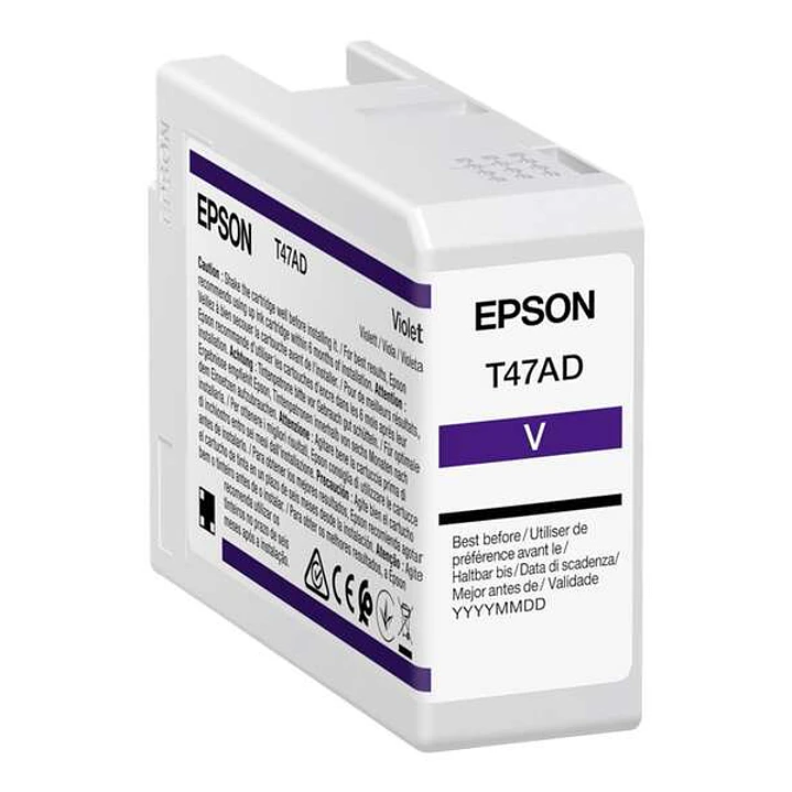 Epson T47AD Violeta Cartucho de Tinta Original - C13T47AD00 1