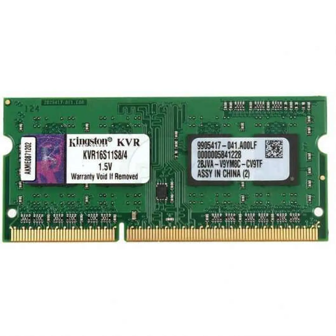 Kingston ValueRAM Memoria RAM SO-DIMM DDR3 1600 PC3-12800 4GB CL11 1