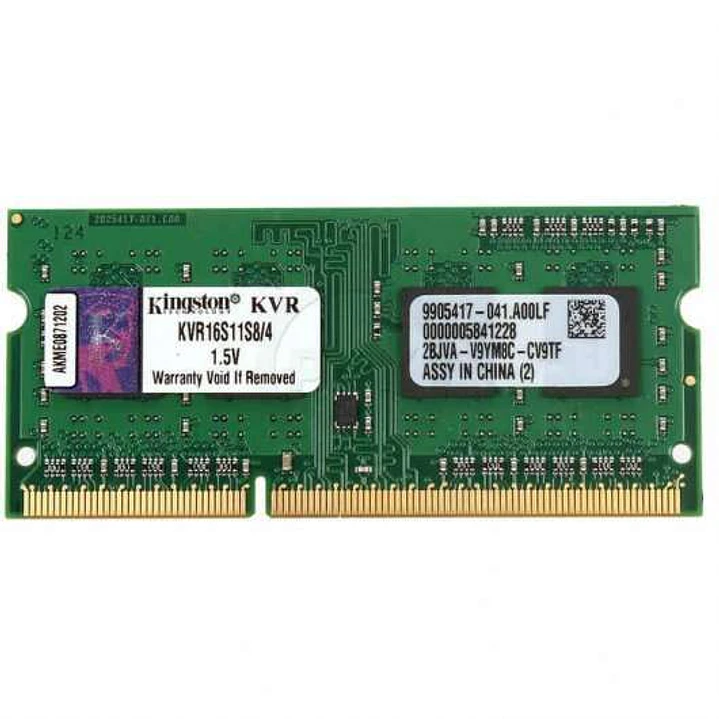 Kingston ValueRAM Memoria RAM SO-DIMM DDR3 1600 PC3-12800 4GB CL11 1