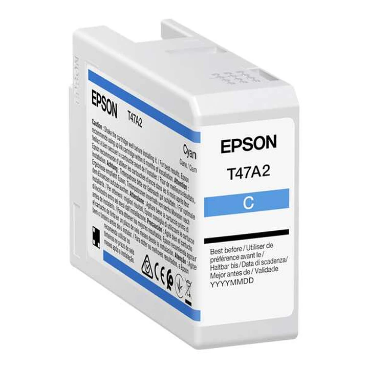 Epson T47A2 Cyan Cartucho de Tinta Original - C13T47A200 1